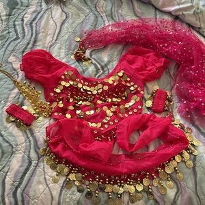 Belly dance costume